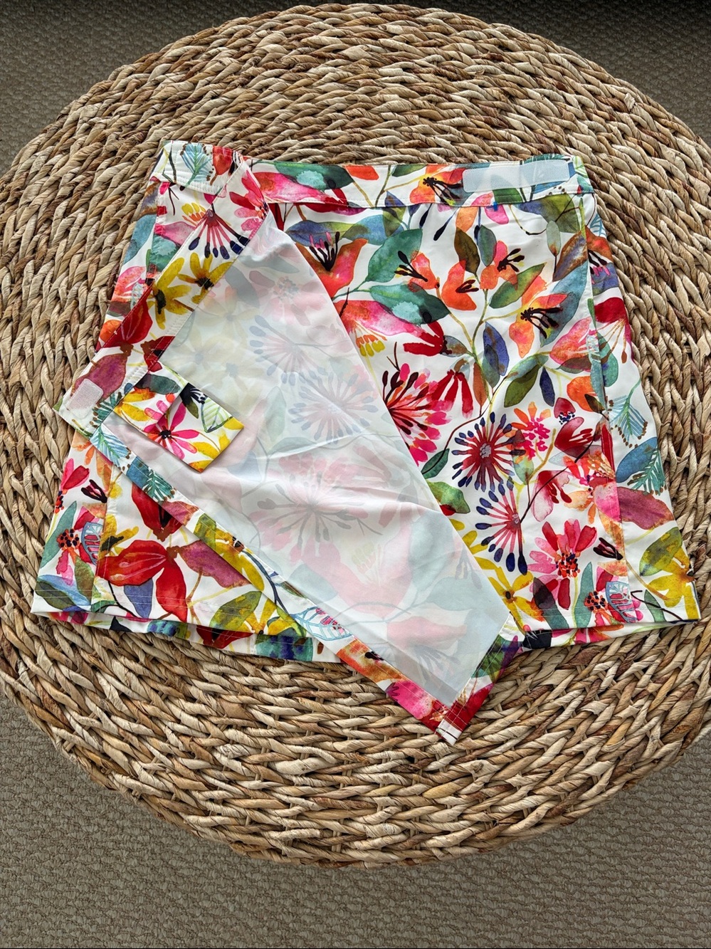 RipSkirt Wildflower Watercolor Wrap Skirt - Picture 8 of 13